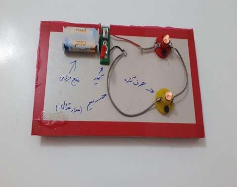 ساخت مدارات الکتریکی توسط دانش آموزان پایه ی چهارم